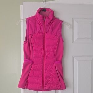 Lululemon Women's Pink Puffer Vest